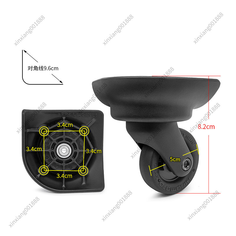 Luggage Wheel Replacement - Запасные колеса для чемоданов Samsonite LT20-1N