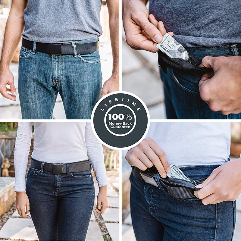 Money Belt Hidden - Противокражная поясная сумка для путешествий 120
