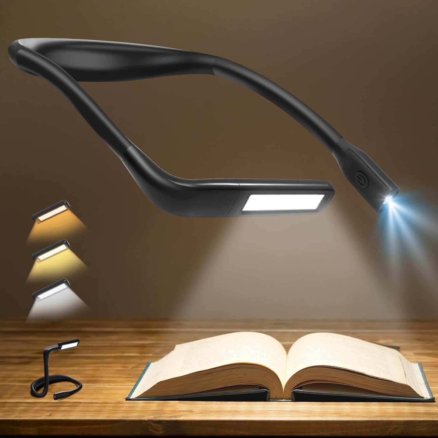 Book Light Flexible - Светодиодные лампы для чтения на шее,