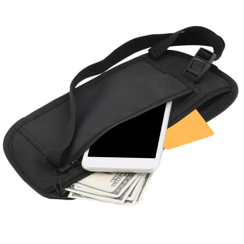 Money Belt Hidden - Невидимые дорожные поясные сумки для паспорта,