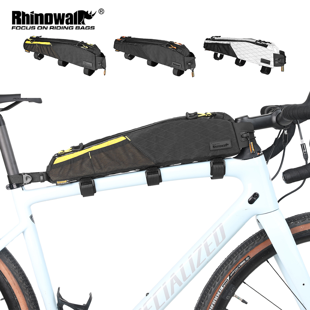 Travel Accessories Youtube - Rhinowalk велосипедная верхняя сумка-труба, водонепроницаемая сумка