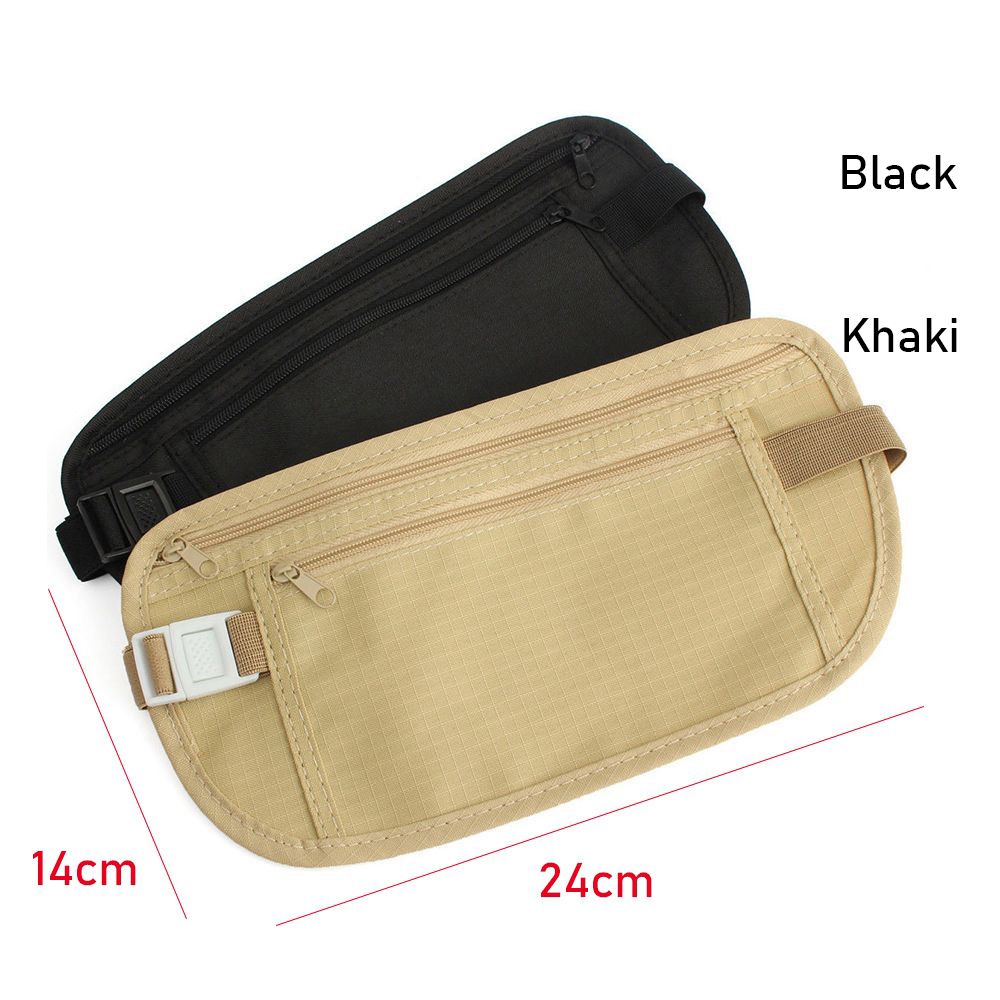 Money Belt Hidden - Скрытая поясная сумка Slim Secret: тканевая