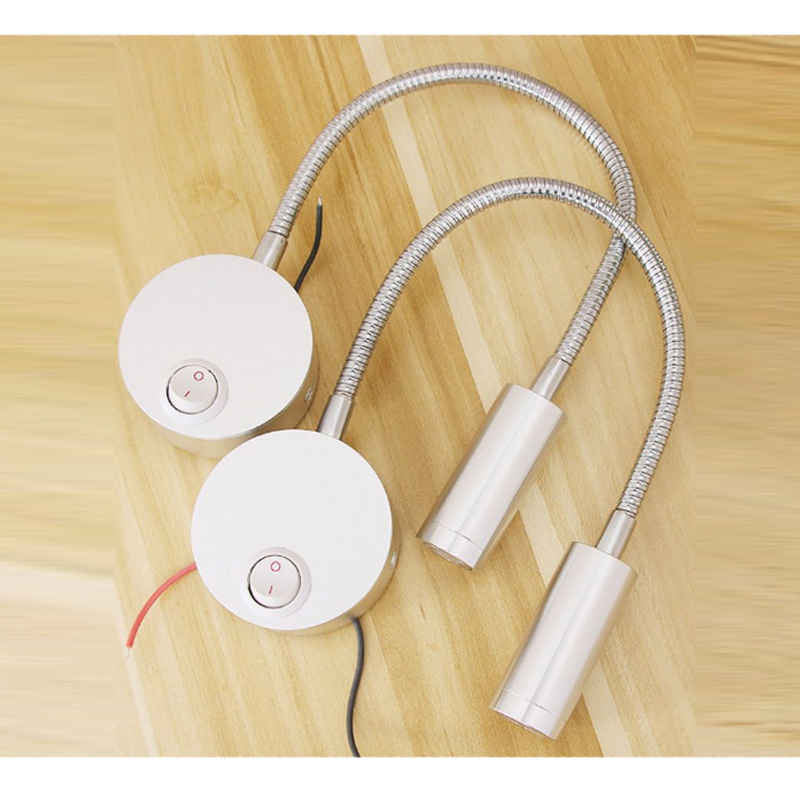 Book Light Flexible - Настенный светильник с гибким шлангом 1W
