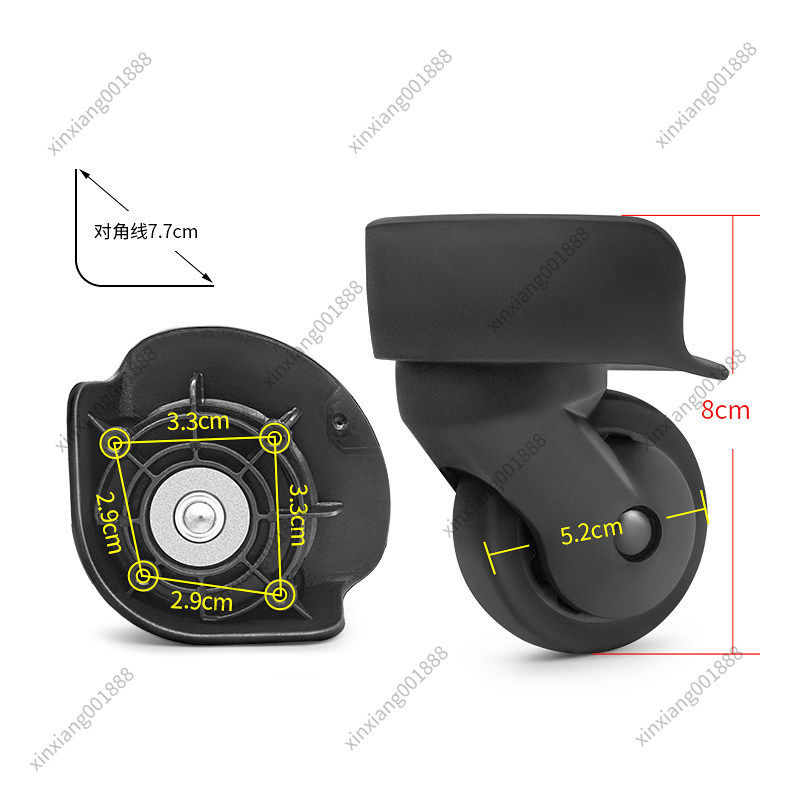 Luggage Wheel Replacement - Колесики-спиннеры на 360 градусов A-65 XY090