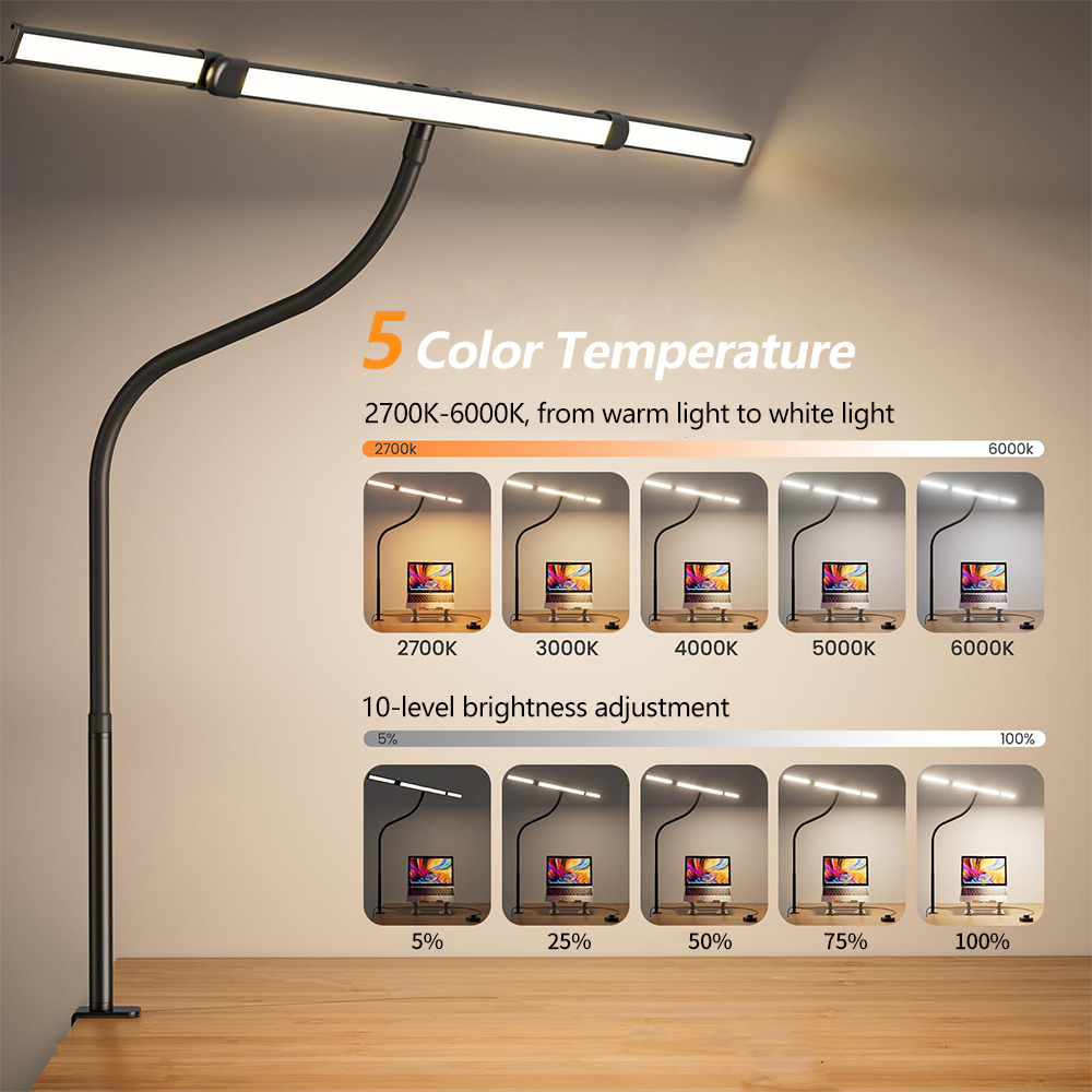 Светодиодная настольная лампа  – обзор и цена Book Light Flexible