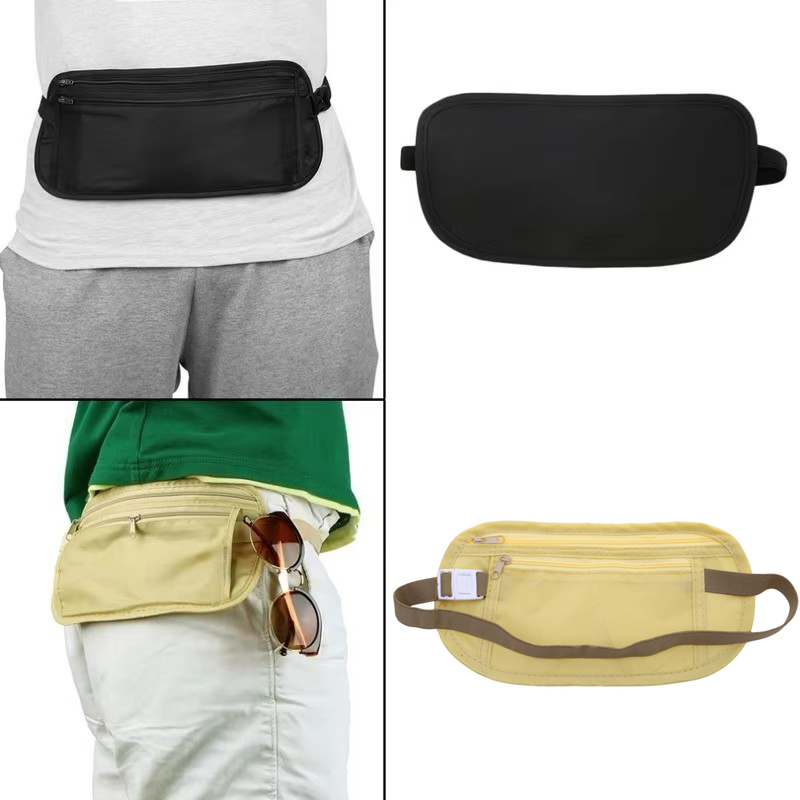 Невидимые дорожные поясные сум – обзор и цена Money Belt Hidden
