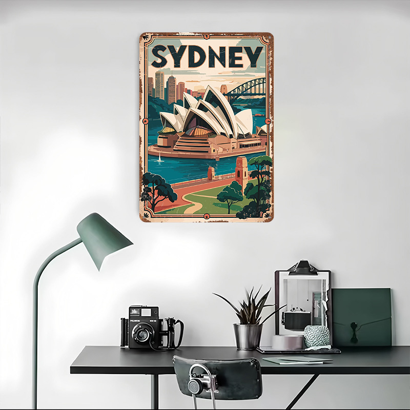 Металлическая винтажная таблич – обзор и цена Travel Accessories Sydney