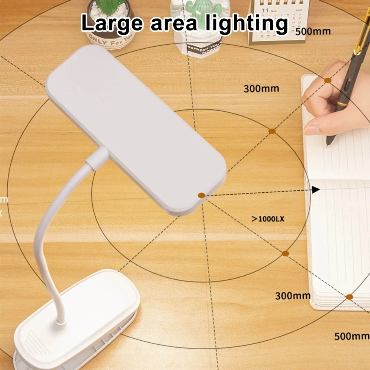 360 °   Гибкая настольная ламп – обзор и цена Book Light Flexible