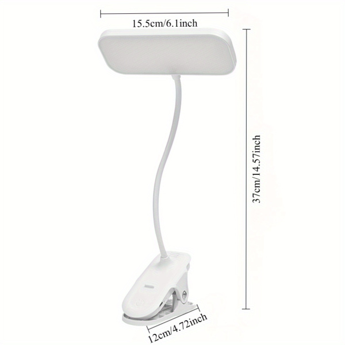 360 °   Гибкая настольная ламп – обзор и цена Book Light Flexible