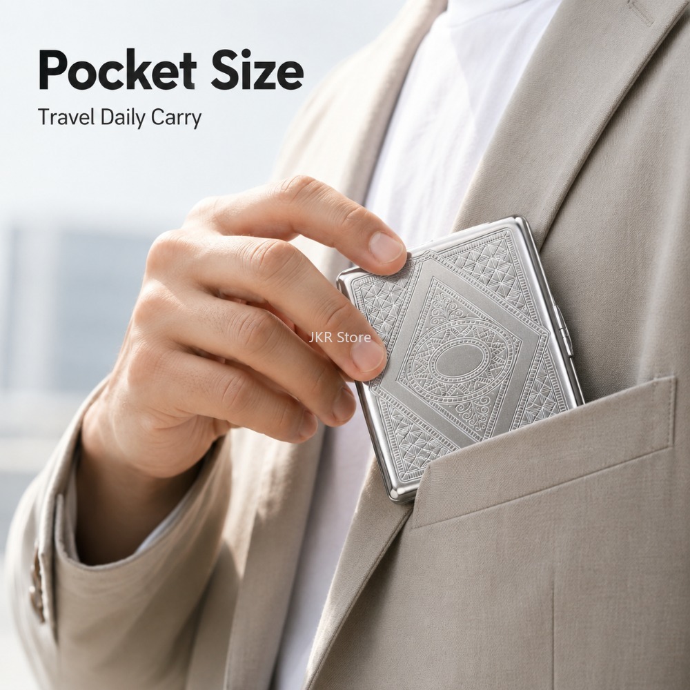 Портсигар из нержавеющей стали – обзор и цена Travel Accessories Usa