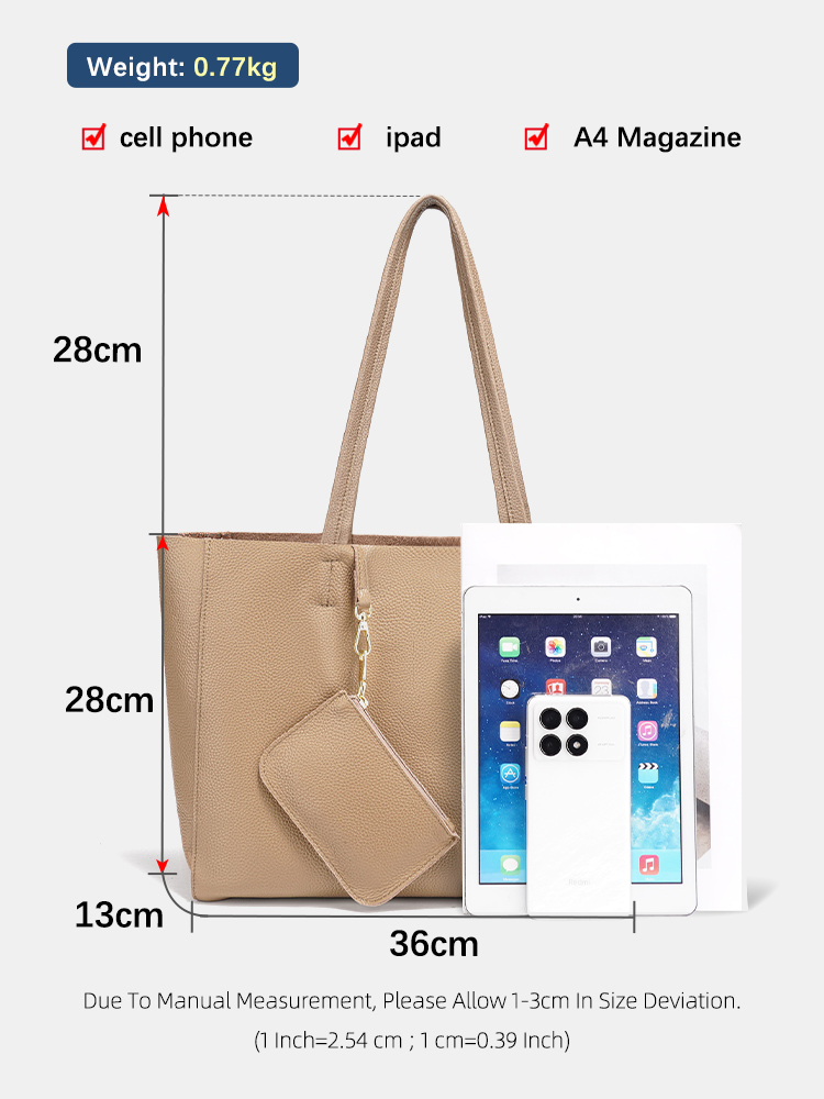 Большая сумка-тоут Zency из на – обзор и цена Travel Accessories Tech