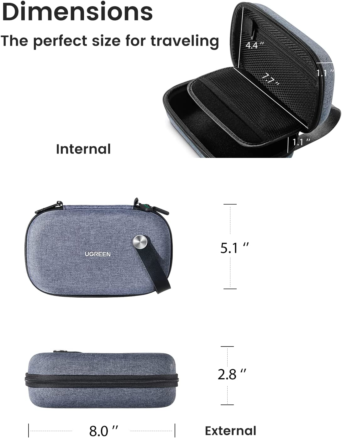 UGREEN Electronics Органайзер  – обзор и цена Travel Accessories Tech