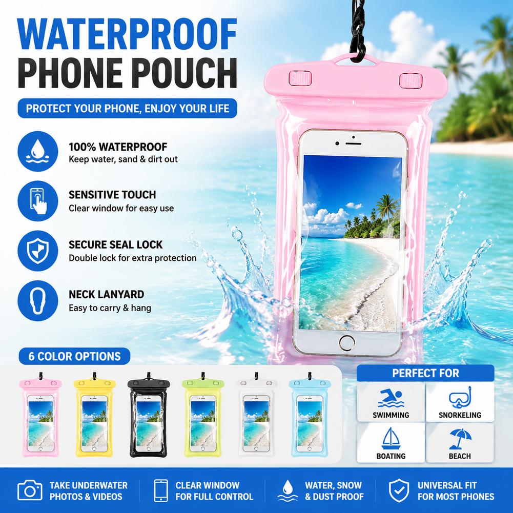Прозрачный водонепроницаемый ч – обзор и цена Travel Accessories Case