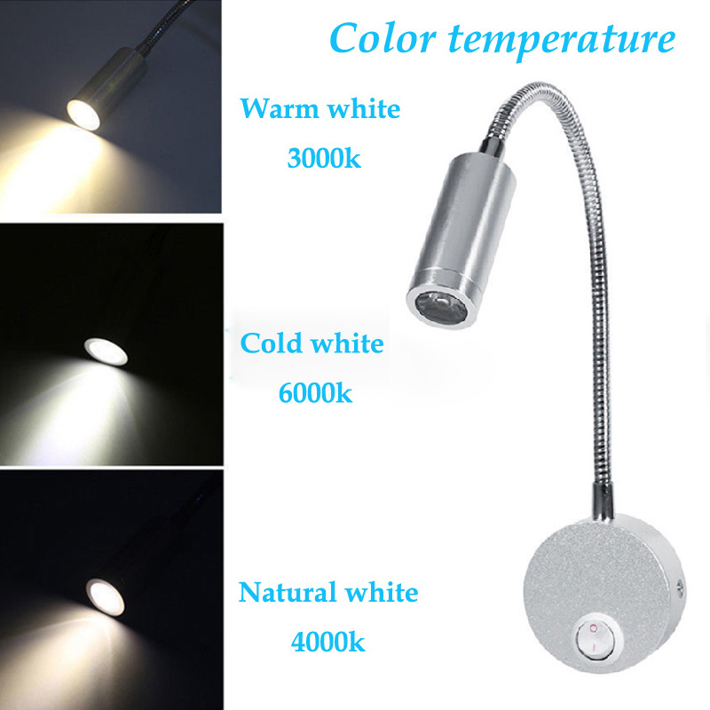 Настенный светильник с гибким  – обзор и цена Book Light Flexible