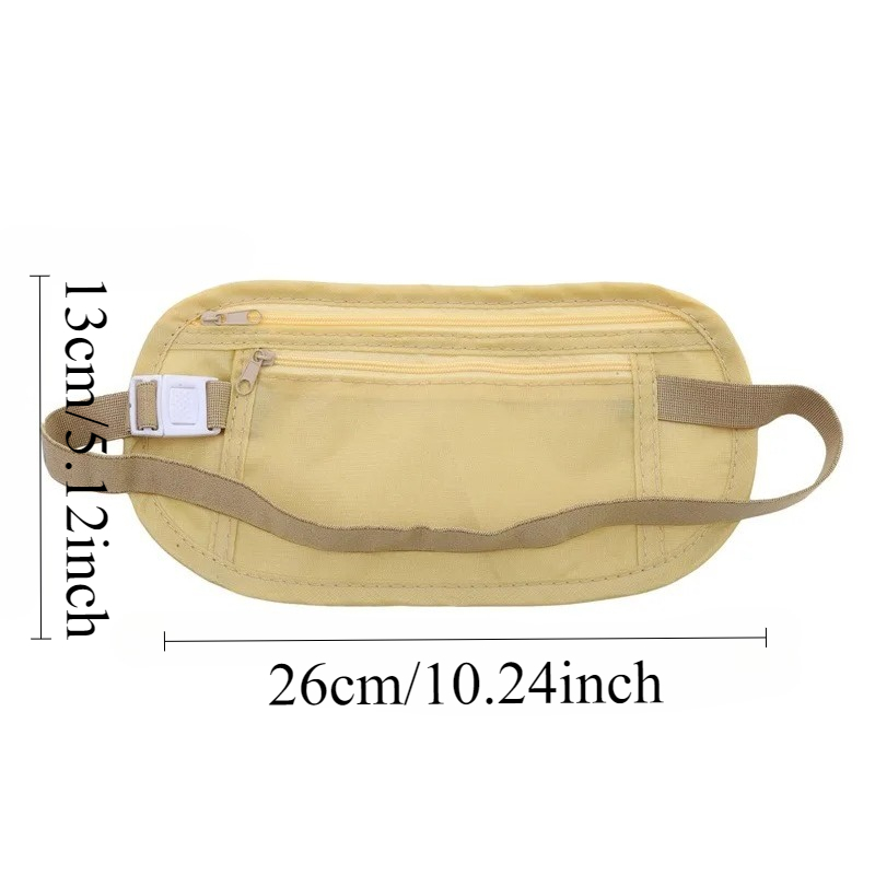 Невидимые дорожные поясные сум – обзор и цена Money Belt Hidden