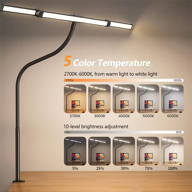 Светодиодная настольная лампа. – обзор и цена Book Light Flexible